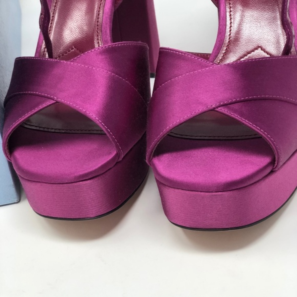 Prada Size 12B/42 Pink Calzature Donna Heels NWT - Picture 4 of 8
